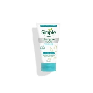 Simple Daily Skin Detox Clear Pore Scrub 150ml (Imported)