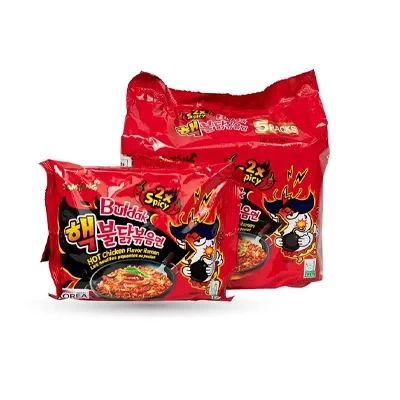 Samyang Hot Chicken Flavor Ramen Buldak 2X Spicy Family Pack 700gm Korea