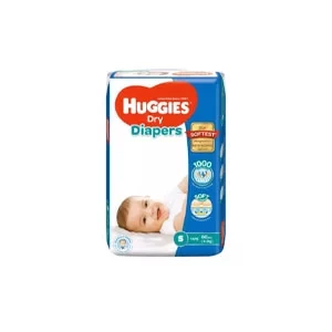 Huggies Small Belt Diaper 4-8Kg - 60 Pcs (Malaysia)