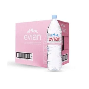 Evian Water Original 1.5 Liter (8 Pieces Pack) Imported