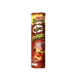 Pringles Smoky BBQ Potato Chips 147gm