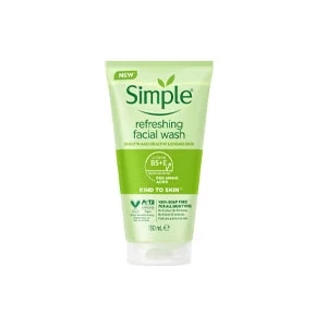 Simple Kind to Skin Refreshing Facial Wash Gel 150ml (Imported)