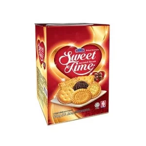Kerk Sweet Time Assorted Gourmet Biscuits 600gm TIN