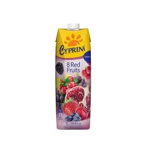 Cyprina 8 red Fruits Mixed Juice 1000ml (Cyprus)