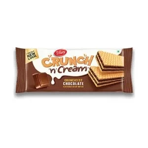 Tiffany Crunch N Cream Chocolate Wafer - 153gm