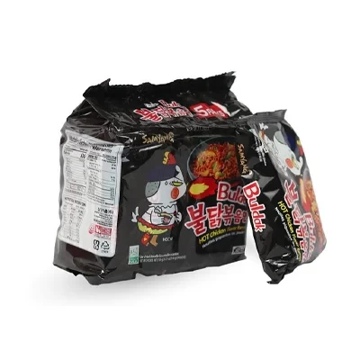 Samyang Hot Chicken Flavor Ramen Spicy Family Pack (5x1) 700gm Korea