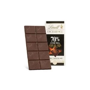 Lindt Excellence 70% Cocoa Dark Chocolate 100gm Bar