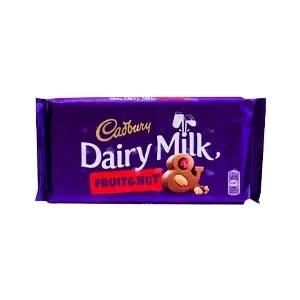 Cadbury Dairy Milk Fruit & Nut 110gm