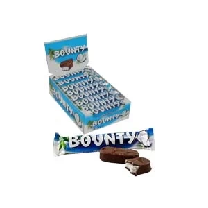 Bounty Chocolate 57gm Bar Box (24 Piece, Imported)