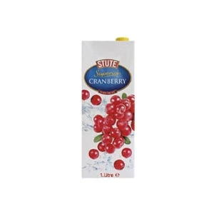 Stute Superior Cranberry Juice 1Ltr (UK)