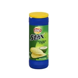 Lays Stax Sour Cream and Onion 155.9gm
