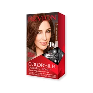 Revlon Colorsilk Beautiful Hair Color - 37 Dark Golden Brown (USA)