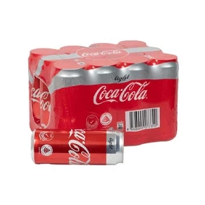 Cocacola Light Coke Can Soft drinks 330ml (24 pieces/Full Case) Imported