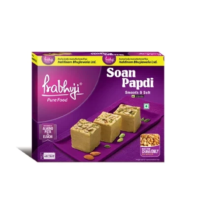 Prabhuji Haldiram Soan Papdi Elachi 200gm Indian