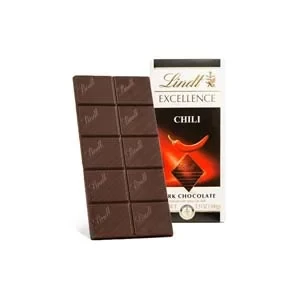 Lindt Excellence Chilli Cocoa Dark Chocolate 100gm Bar