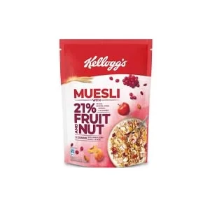 Kellogg's Muesli Breakfast Cereal With Fruit & Nut 500gm