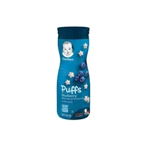 Gerber Puffs Blueberry Cereal Snacks 42gm
