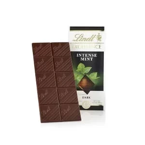 Lindt Excellence Mint Cocoa Dark Chocolate 100gm Bar