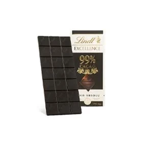 Lindt Excellence 99% Cocoa Dark Chocolate 50gm Bar