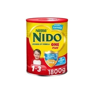 Nestle Nido One Plus Milk Powder (1-3 Years) 1800gm TIN