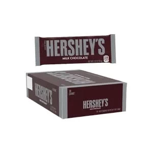 HERSHEY'S Milk Chocolate Candy Bar 43gm x 24 pices Full Box