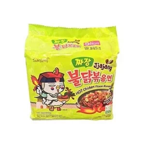 Samyang Ramen Jjajang Hot Chicken Flavor Halal 700gm Korean