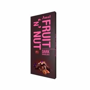 Amul Fruit N Nut Dark Chocolate 150gm Indian