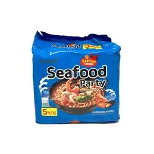 Samyang Ramen Seafood Party Soup noodle Halal 625gm