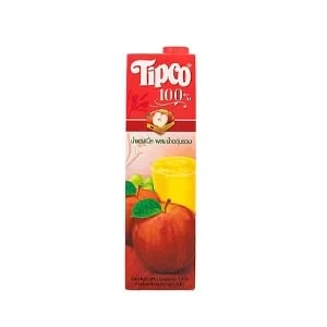 100% Tipco Apple Juice 1000ml Thailand