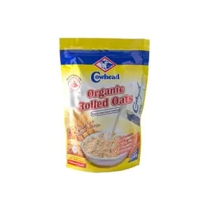 Cowhead Organic Rolled Oats Regular 500gm