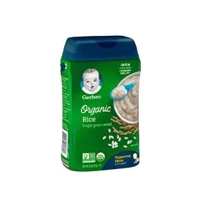 Gerber Organic Rice Cereal 227gm