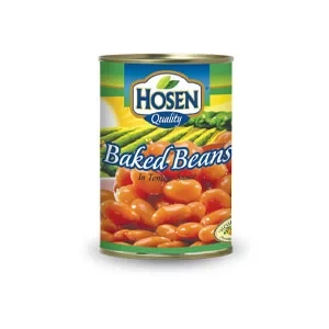 Hosen Baked Beans in Tomato Sauce Can 425gm