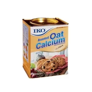 IKO Assorted Oat Calcium oatmeal cracker 700gm Tin malaysia