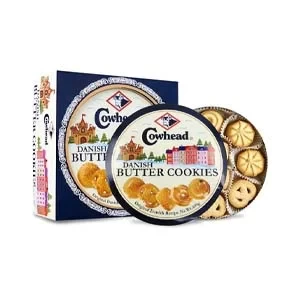 Cowhead Danish Butter Cookies / Biscuit 400gm Tin