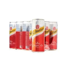 Schweppes Dry Ginger Ale 330 ml (24 pieces/Full Case)