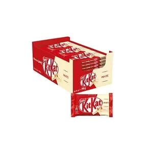 Nestle Kitkat 4 Finger White Chocolate Wafer Bar 41.5g x 24pices Full Box