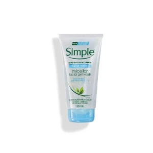 Simple Water Boost Micellar Facial Gel Wash 150ml (Imported)