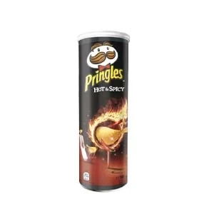Pringles Hot & Spicy Chips 165gm