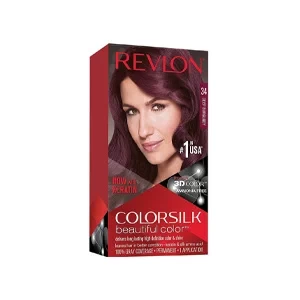 Revlon Colorsilk Beautiful Hair Color - 34 Deep Burgundy (USA)