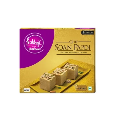 Prabhuji Haldiram Soan Papdi Ghee 400gm Indian