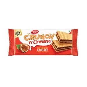 Tiffany Crunch N Cream Hazelnut Flavor Wafer - 153gm