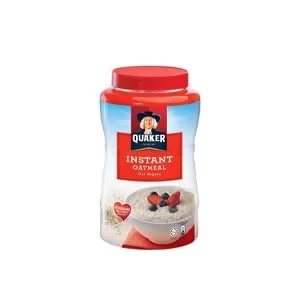 Quaker Instant Oatmeal Jar 1kg