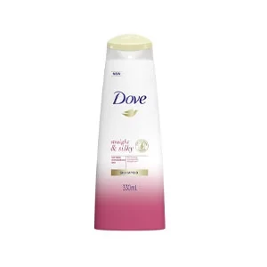 Dove Straight and Silky Shampoo 330ml - (Thailand)